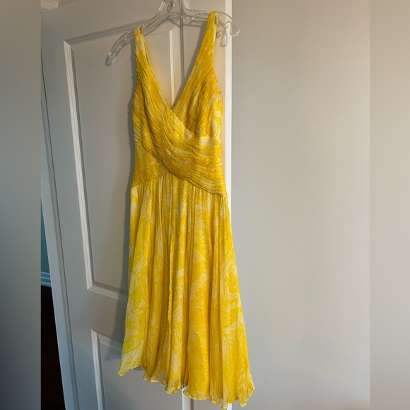 Tadashi Yellow Dress - Picture 1 of 3